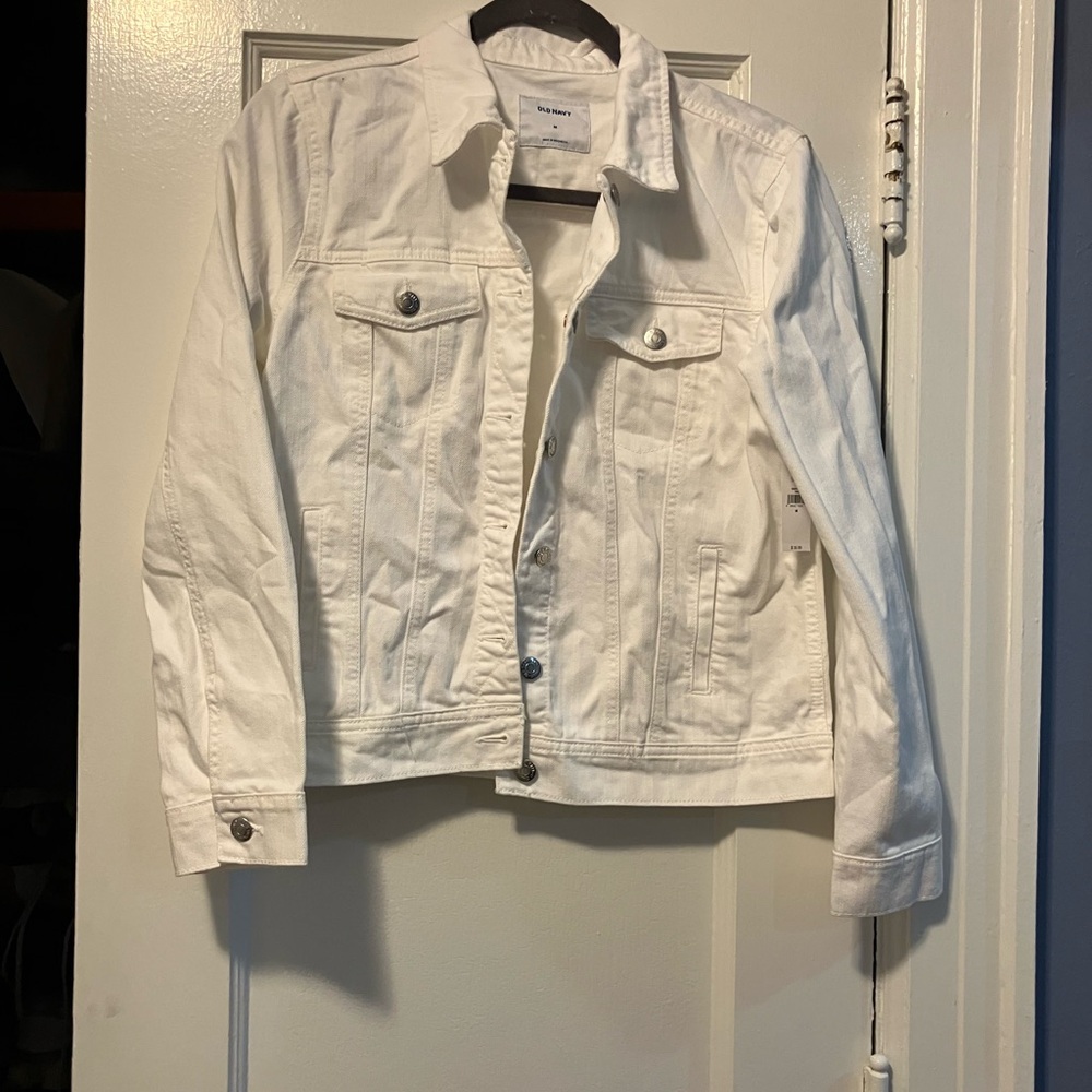 White Denim Jacket